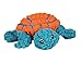 HuggleHounds Huggle-Fusion Dog Toy - Dog Toys Rubber, Fuzzy Dog Toy, Puppy Essentials, Plush & Heavy Duty Latex for Small, Medium & Large Dogs, All Breeds - Dude Turtle