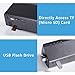 TV Sound Bar,VICOODA Portable Mini Soundbar for TV, Bluetooth Stereo Speakers USB Powered, 2.0 Chanel, 16 inchthumb 4