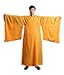 ZooBoo Shaolin Unisex Monk Kung fu Robe Costume Long Gown Meditation Suit
