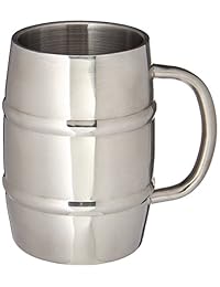 Acero inoxidable taza de cerveza tapa de Bono, 17o