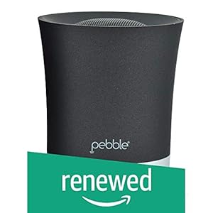 (Renewed) Pebble XS Bluetooth Speaker with Microphone (Black)
