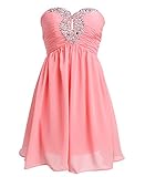 Fashion Plaza Strapless Graduation Cocktail Party Dress D0140