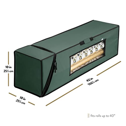 ZOBER Wrapping Paper Storage Containers 40 Inch Gift Wrapping