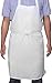 Utopia Kitchen Bib Aprons Bulk, 2 Pack Aprons, White