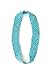 New Custom Colored Native American Pattern Elastic Stretch Seed Bead Headbands/Hair Accessories (Turquoise Chevrons)