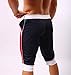 BRAVE PERSON Men's Fashion Sports Pants Gym Shorts Leisure Cropped Trousers (L / 29