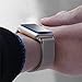 OROBAY Compatible with Apple Watch Band Case 38mm, Magnetic Milanese Loop Band with Soft TPU Case Compatible with Apple Watch Series 3 Series 2 Series 1, Retro Gold (Same as Series 2/1 Gold Color)