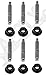 APDTY 14525C Exhaust Manifold Hardware Kit