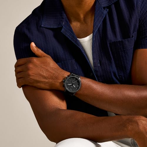 Fossil Men's Nate Quartz Stainless Steel Chronograph Watch