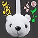 GOgroove KDZ Kids Safe Over-Ear Polar Bear Headphones with Volume Limiting Sound - Works with Samsung Galaxy Tab 3 7.0 Kids, LeapFrog LeapPad3 and 2 , LeapPad Ultra XDI and more!