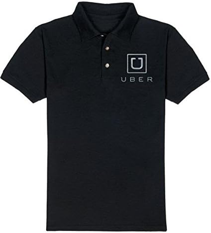 UBER DRIVER PROFESSIONAL BLACK POLO SHIRT