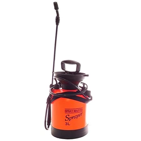 Agricom Plastic Garden Hand Sprayer 3Ltr (18 cms x 37 cms, Orange)