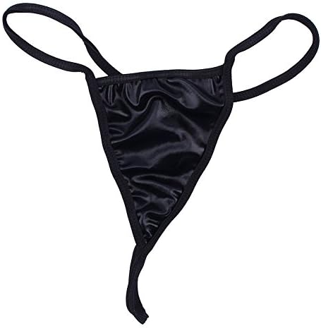 MDeeLuv Sexy Micro Mini Thong Metallic G String Shiny Underwear