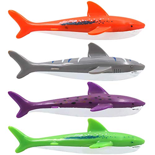 image for POKONBOY 25 Pack Diving Toys Underwater Swimming Pool Toys for Kids, S