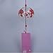 Japanese Wind Bell Wind Chimes Handmade Glass Wind Chimes Rose