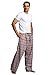 CYZ Men's 100% Cotton Super Soft Flannel Plaid Pajama Pants-LightBlueTartan-L