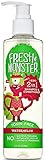 Fresh Monster 2-in-1 Kids Shampoo & Conditioner (Watermelon, 8 oz) - Toxin-Free - Sulfate-Free - Paraben-Free - Natural Botanical Extracts - Hypoallergenic - Cruelty-Free - Natural Kids Shampoo