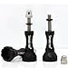 Smatree 3pcs Long Alumunium Thumbscrew for Gopro Session, Hero 6/5/4/3+/3/2/1/GoPro hero 2018, (Black)