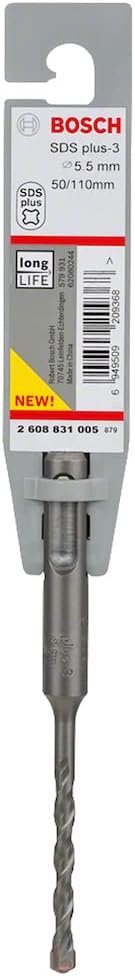 Bosch SDS Plus-3 Hammer Drill Bit 5 x 50 x 110 mm