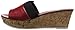Nine West Women's Clariot Synthetic Wedge Sandal
