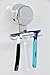 HOME SO Razor Holder with Suction Cup Hanger - Hygienic Bathroom Organizer Holds up to 3 Razors Shavers - Stainless Steel Chrome - Removable Reusable Stick on Bathroom Mirror or in Shower…