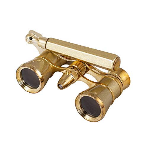 GOLD, with handle & LED light