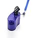 USB Hand Dynamo Charger, CandyQ Travel Hand Emergency Phone Charger (Blue)
