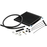 Hayden Automotive 679 Rapid-Cool Plate and Fin Transmission Cooler, Black, 11 Inch