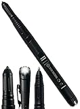 BEAR Tactical LED Pen- Survival Pen For EDC Gear and Self Defense- Best Defense Utility Strike Pens For Every Day Carry With Built In Flashlight & DNA Catcher