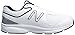 New Balance Men's MW411v2 Walking Shoe, White/Blue, 10.5 D US