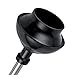 ToiletTree Products Modern Deluxe Freestanding Toilet Brush and Plunger Combo (Stainless Steel, Brush and Plunger Combo Set 4.5” x 9.75” x 18.5