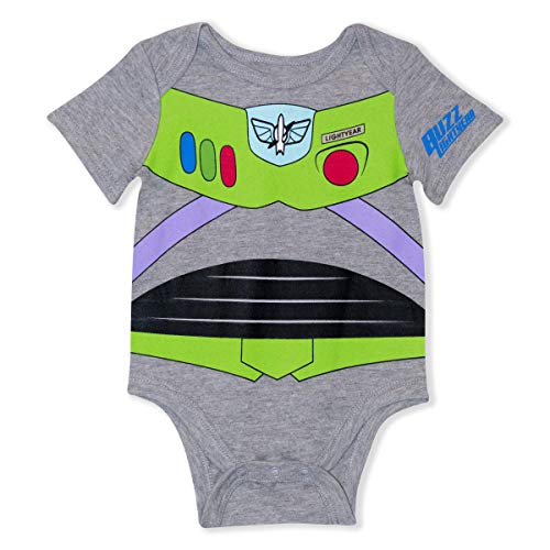 Disney 3Pack Toy Story Infant Baby Boy Onesies with Woody, Buzz