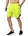 TSLA Men's Multi Pocket Workout Perfomance Quick-Dry Athletic Shorts