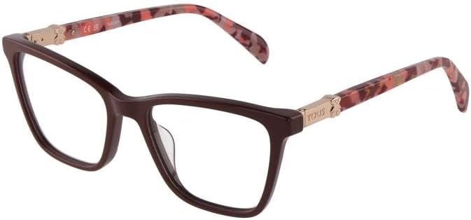 Brille mit Sehstärke für Damen Rechteckig Braun VTOB29L
