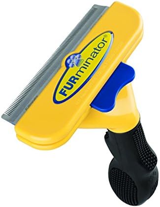 FURminator Short Hair deShedding Tool Brush for Large Dogs 51-90 Lbs