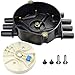 Upgrade Ignition Distributor Cap and Rotor Kit fits Chevy EXPRESS 1500 GMC JIMMY Olds 96-07 4.3L V6 D328A 10452458 DR475 （Brass Terminal）s
