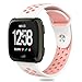 Hagibis Bands Compatible with Versa Sport Silicone Replacement Strap,Breathable Accessories Wristband for New Versa Smart Fitness Watch
