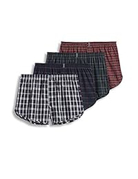 Jockey - Calzoncillos tipo bóxer para hombre (4 unidades)