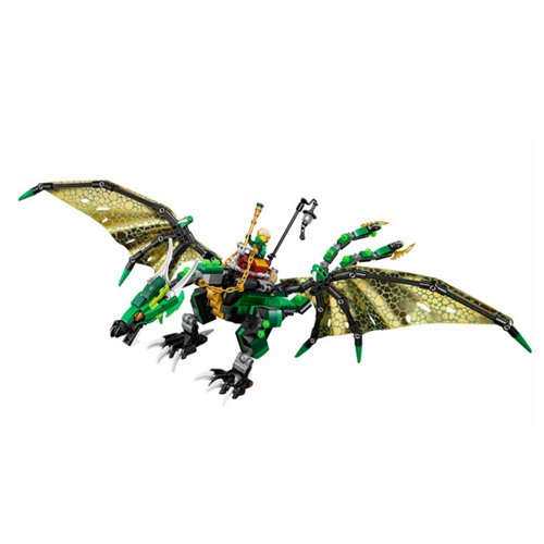 LEGO Ninjago 70593 The Green NRG Dragon Building Kit (567 Piece)