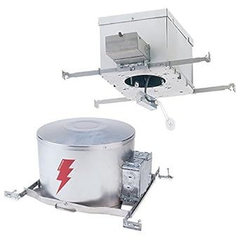 Lightolier 2000AICV Low Voltage IC Airseal 3-3/4 Inch Frame-In Kit 120 ...
