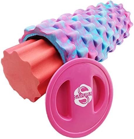 Foam Roller 2 in 1 ✓ Triggerpoint and fitness roller ✓ Self-massage tool ✓ back and shoulder massage roller ✓ treatment of sticky fascia ✓ Effective triggerpoint muscle roller ✓