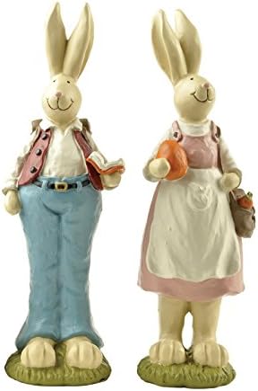 Easter Bunnies Hand Painted With Easter Rabbits Home Decoration 61 Inch