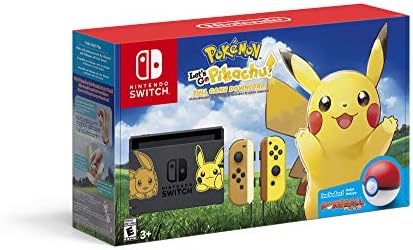 Amazon.com: Pokémon Let's Go! Eevee + Poké Ball Plus Set - Switch