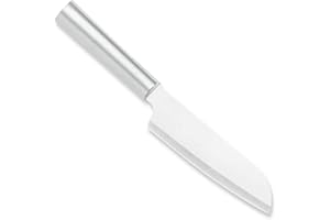 Rada Cutlery Cook’s Utility Knife – Stainless Steel Blade with Aluminum Handle Made in The USA, 8-5/8 Inch, Silver - R140