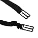 CAKYE Women's 4Pcs Non-slip Elastic Bra Strap Holder (Black-4PCs)