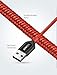 Anker [2-Pack] Powerline+ USB C to USB A Fast Charging Cable, for Samsung Galaxy Note 8 / S8 / S8+ / S9 /S10, Sony XZ, LG V20 / G5 / G6 and More (3ft)(Red)