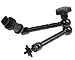 Camgeeker 11 Inch Articulating Magic Friction Arm for Hot Shoe Mounts to Work with LED Panel, DSLR Monitor, Mic 7ARM