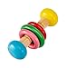 [US CPSC Certificated] Babylian Educational Grasping Rattles Combination of Beech Material for Children of More Than 3 Months Old (4 Type)