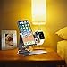 VASIVO 3 in 1 Universal Desktop Aluminum Folding Cellphone Stand Compatible with Watch,iPhone X 6 6s 7 8 Plus, Samsung, Android, Switch, iPad and Tablet
