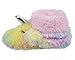 Girls Family Colorful Unicorn Slippers Slip-on Anti-Skid Hard Sole Rainbow Booties for Big Kids Size 4-5 US Colorful